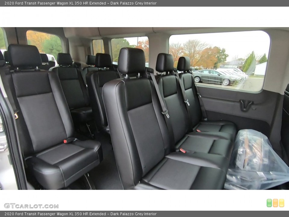 Dark Palazzo Grey Interior Rear Seat for the 2020 Ford Transit Passenger Wagon XL 350 HR Extended #139996910