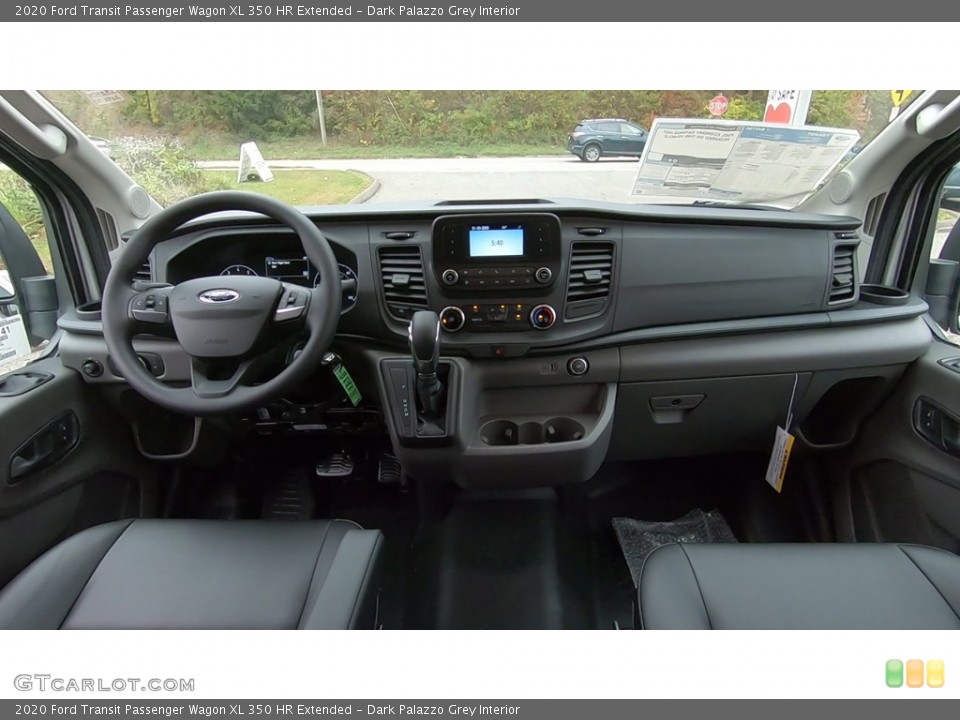 Dark Palazzo Grey Interior Photo for the 2020 Ford Transit Passenger Wagon XL 350 HR Extended #139996966