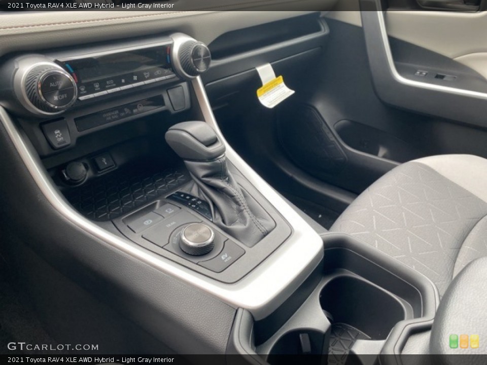 Light Gray Interior Transmission for the 2021 Toyota RAV4 XLE AWD Hybrid #139997753