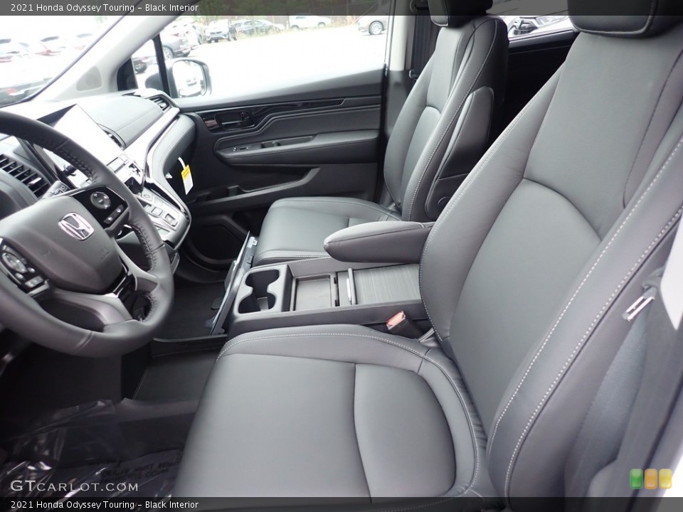 Black 2021 Honda Odyssey Interiors