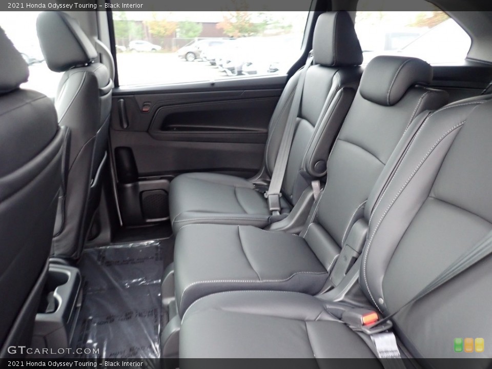 Black Interior Rear Seat for the 2021 Honda Odyssey Touring #139998140