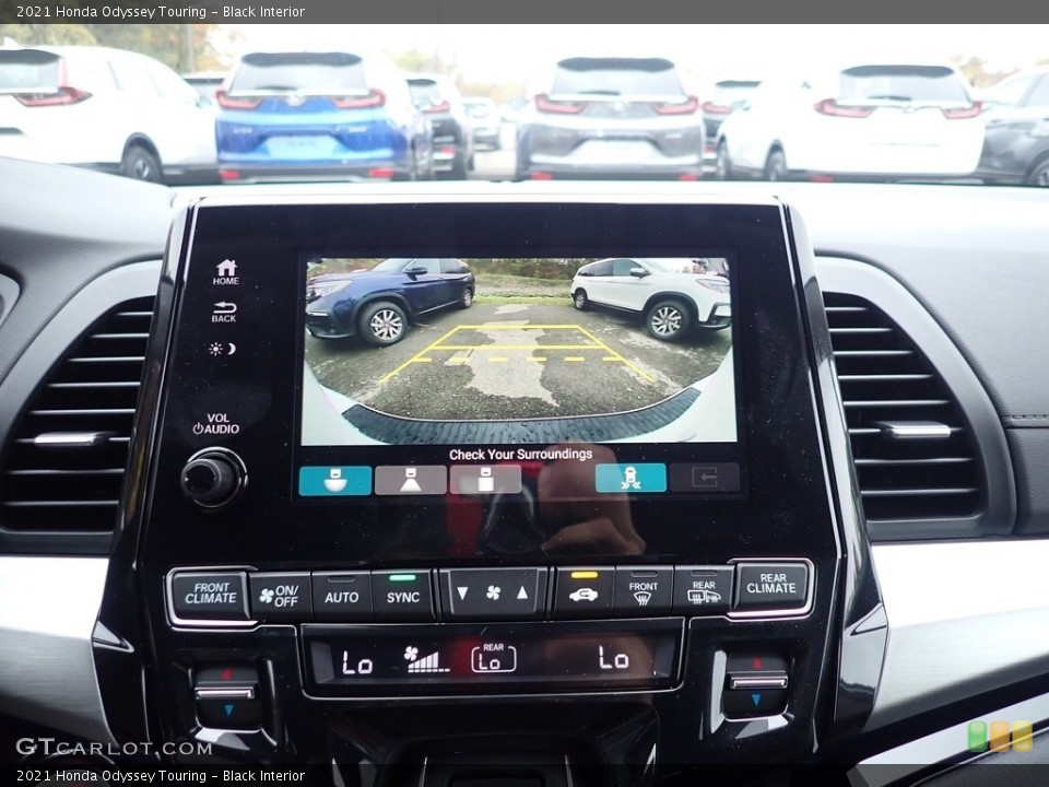 Black Interior Controls for the 2021 Honda Odyssey Touring #139998272
