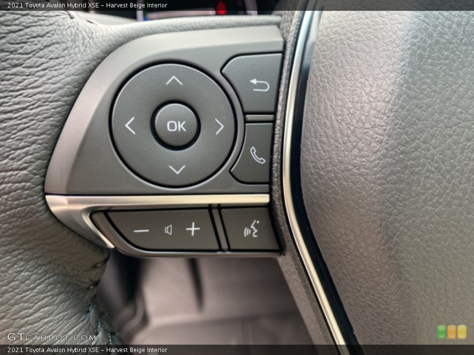 Harvest Beige Interior Steering Wheel for the 2021 Toyota Avalon Hybrid XSE #139998371