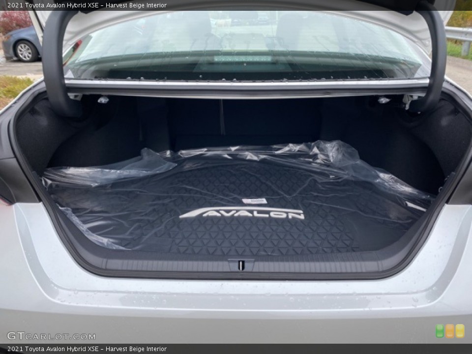 Harvest Beige Interior Trunk for the 2021 Toyota Avalon Hybrid XSE #139998749
