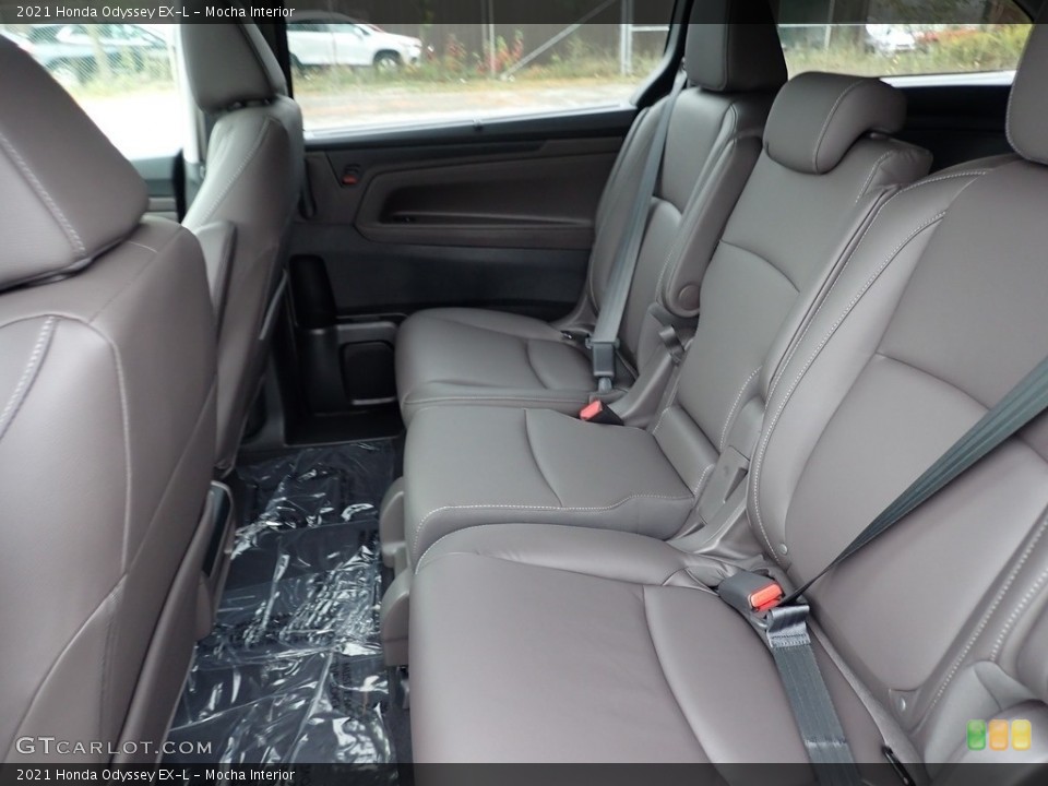 Mocha Interior Rear Seat for the 2021 Honda Odyssey EX-L #139998851