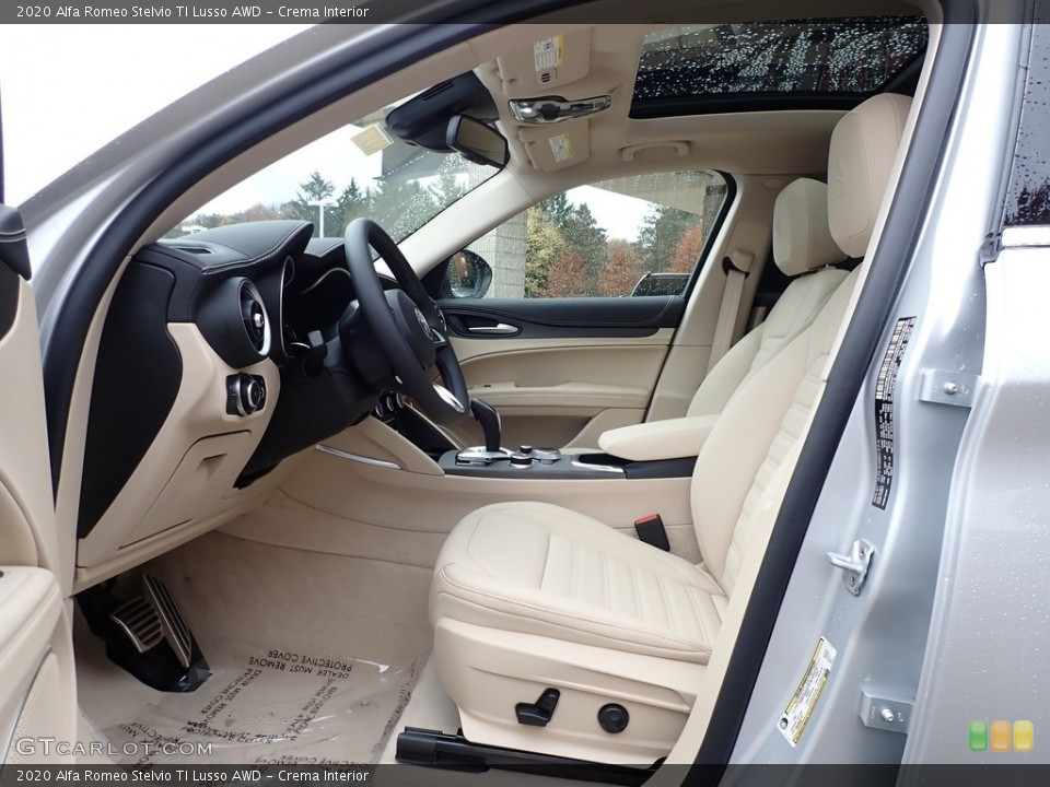 Crema Interior Photo for the 2020 Alfa Romeo Stelvio TI Lusso AWD #139998974