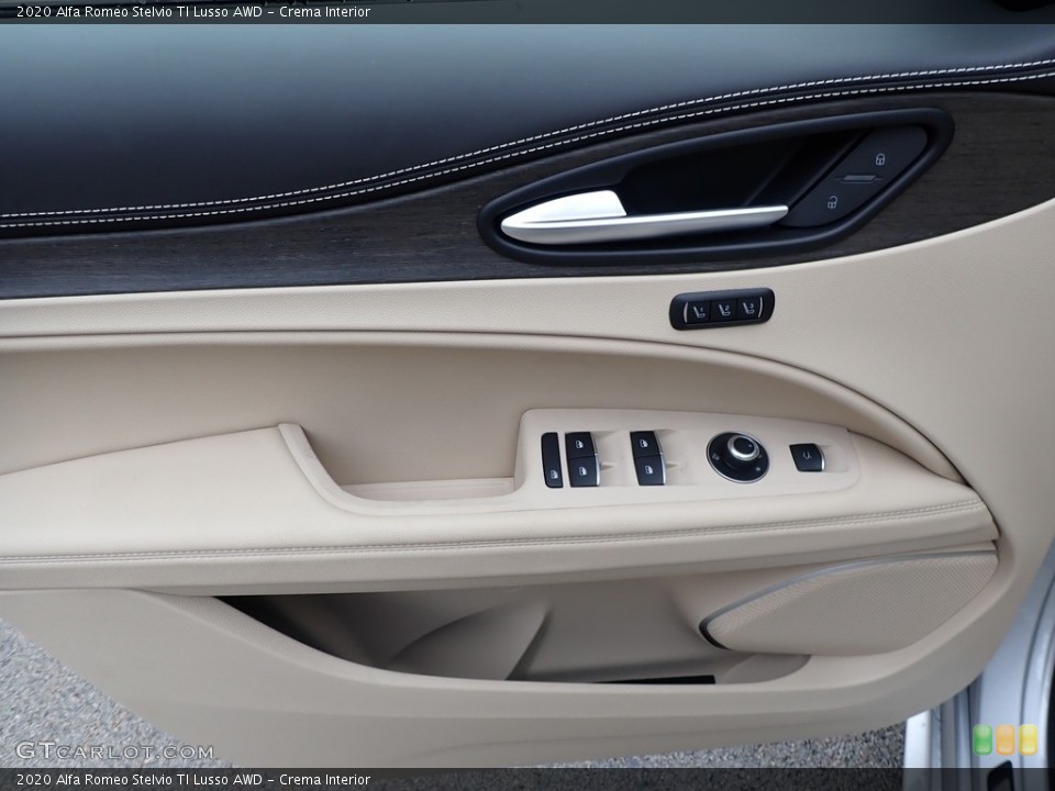Crema Interior Door Panel for the 2020 Alfa Romeo Stelvio TI Lusso AWD #139999038
