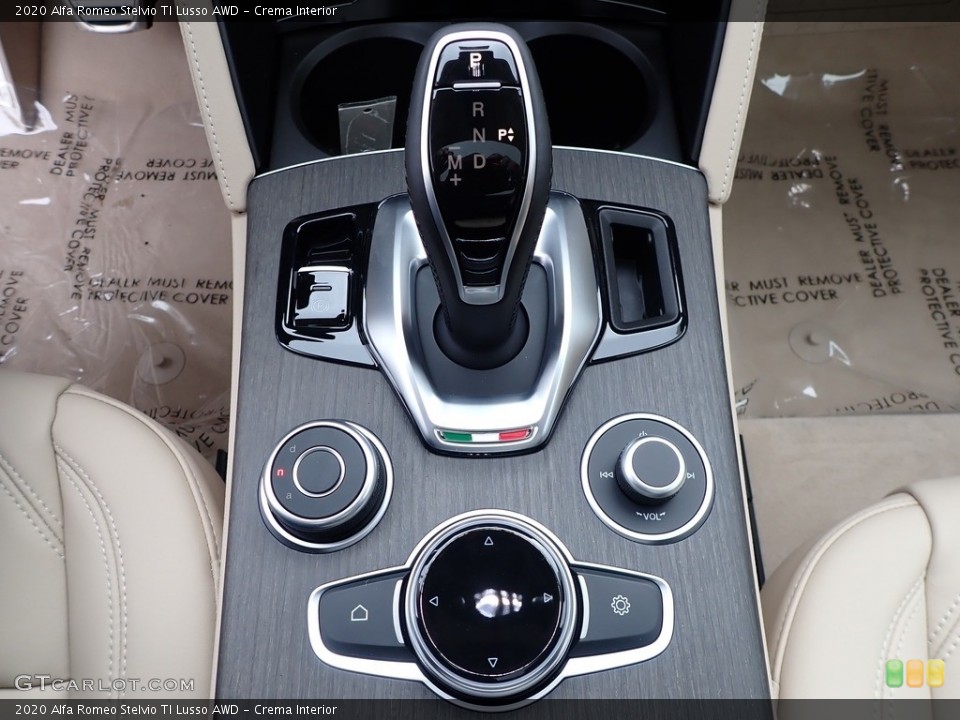 Crema Interior Transmission for the 2020 Alfa Romeo Stelvio TI Lusso AWD #139999133