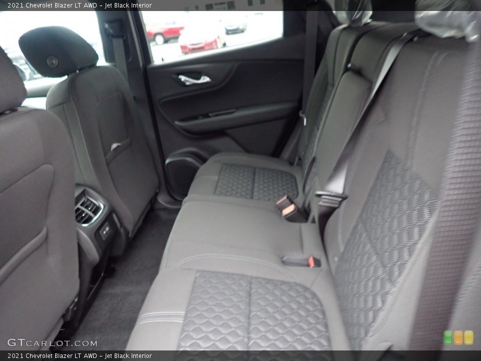 Jet Black Interior Rear Seat for the 2021 Chevrolet Blazer LT AWD #140000297