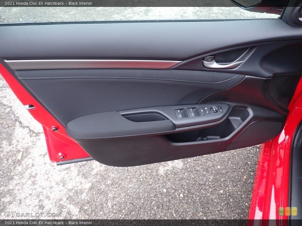 Black Interior Door Panel for the 2021 Honda Civic EX Hatchback #140000819