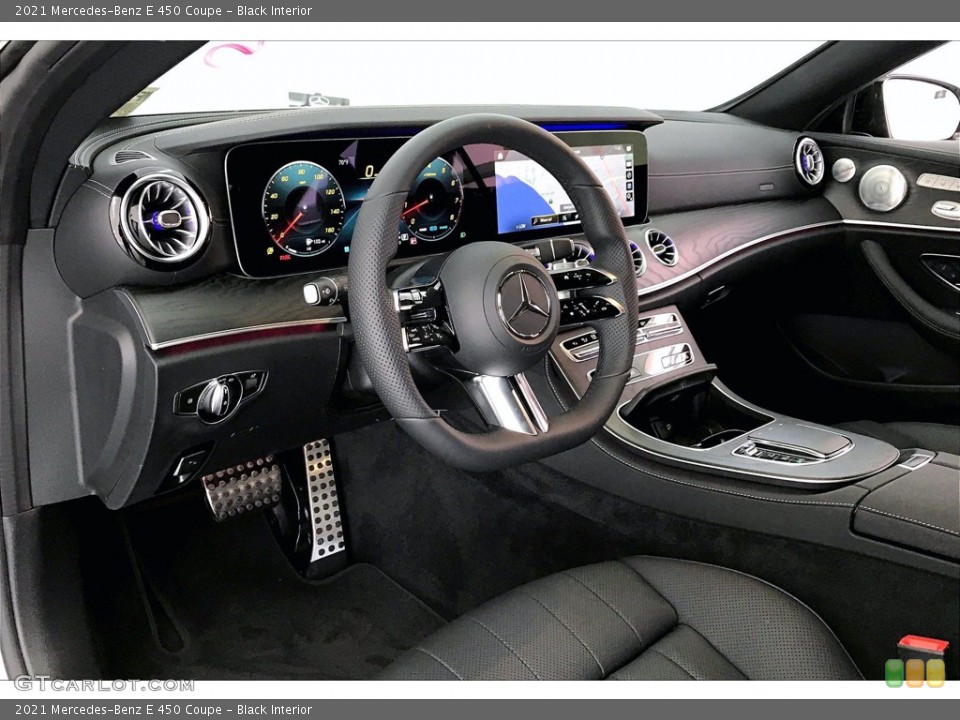 Black 2021 Mercedes-Benz E Interiors