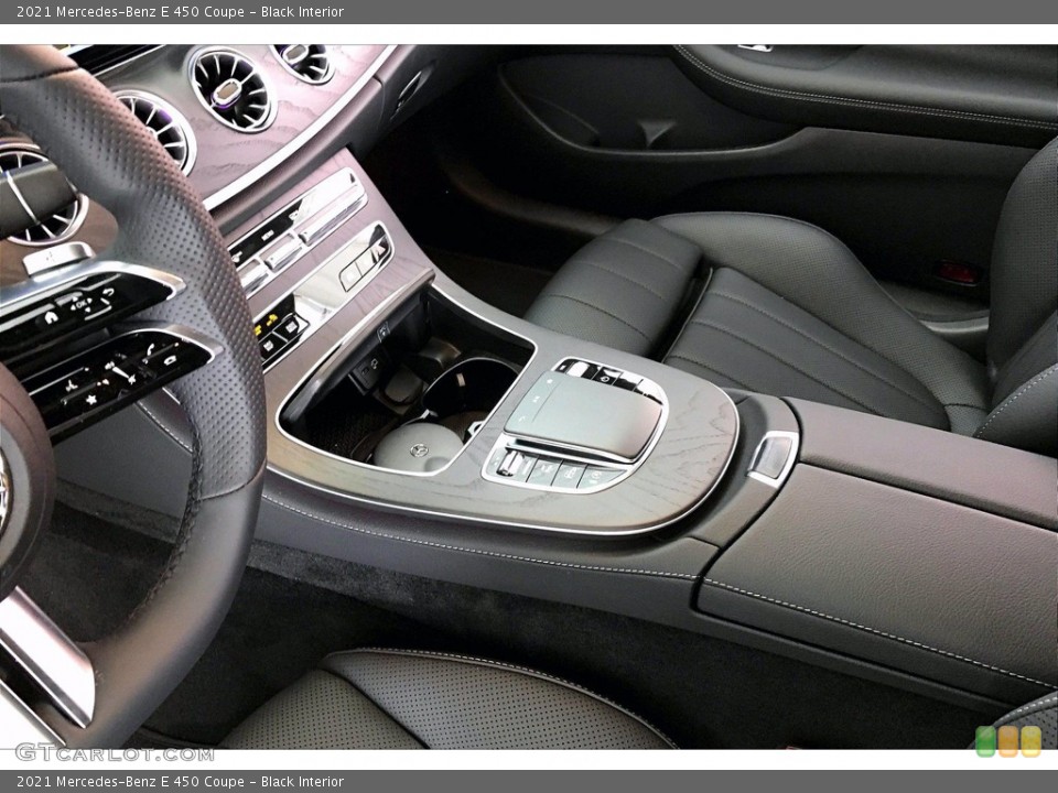Black Interior Controls for the 2021 Mercedes-Benz E 450 Coupe #140001011