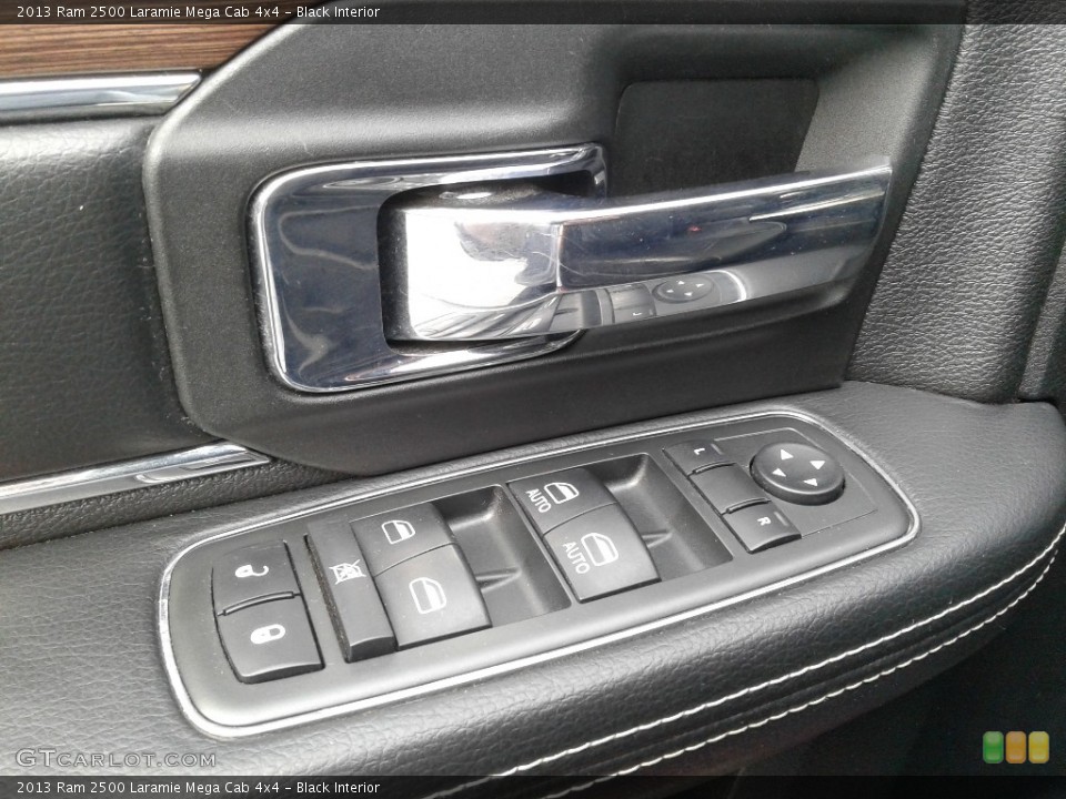 Black Interior Door Panel for the 2013 Ram 2500 Laramie Mega Cab 4x4 #140002175