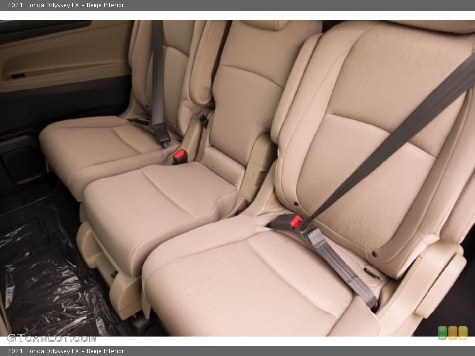 Beige Interior Rear Seat for the 2021 Honda Odyssey EX #140002649
