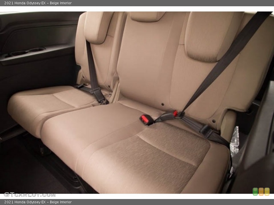 Beige Interior Rear Seat for the 2021 Honda Odyssey EX #140002664