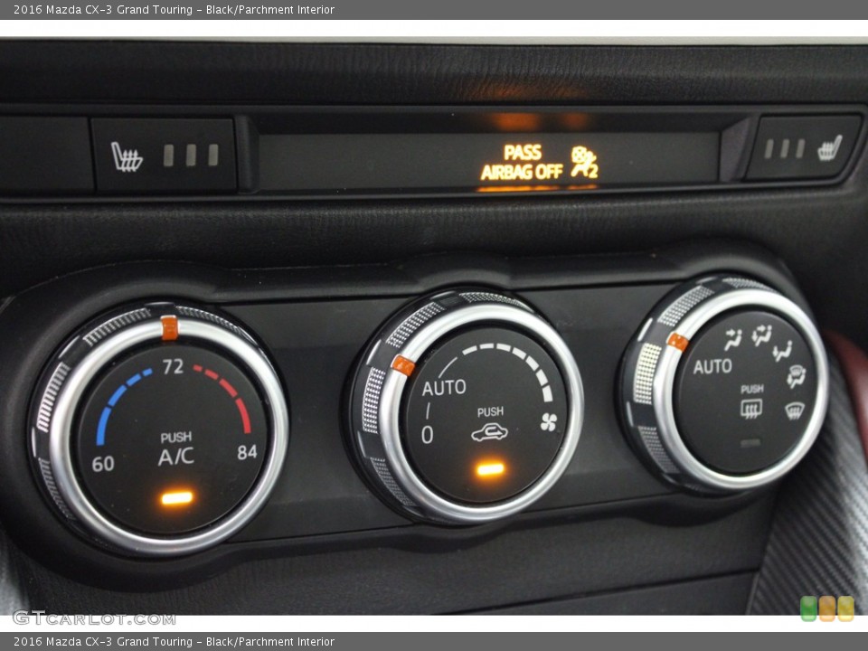 Black/Parchment Interior Controls for the 2016 Mazda CX-3 Grand Touring #140003810