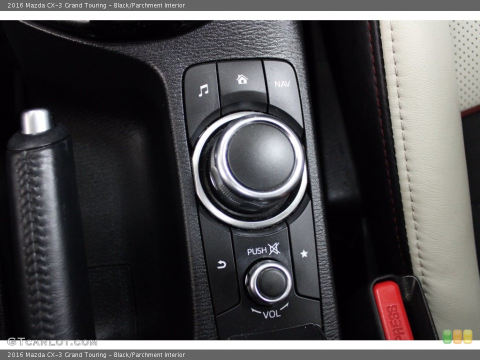 Black/Parchment Interior Controls for the 2016 Mazda CX-3 Grand Touring #140003837