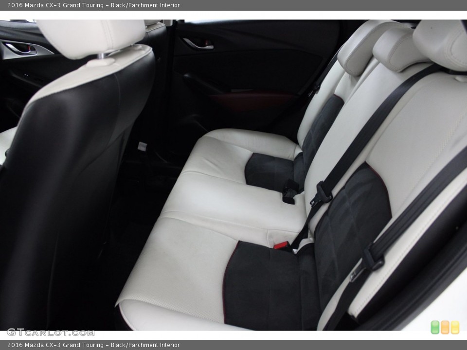 Black/Parchment Interior Rear Seat for the 2016 Mazda CX-3 Grand Touring #140003879