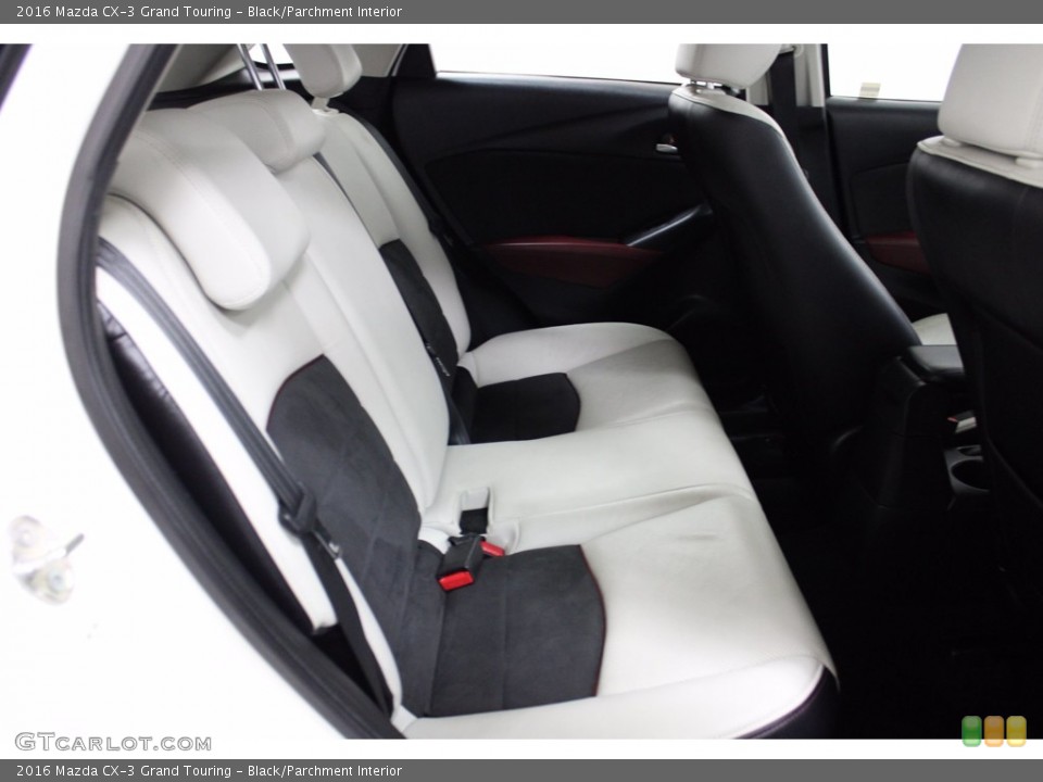 Black/Parchment Interior Rear Seat for the 2016 Mazda CX-3 Grand Touring #140003929