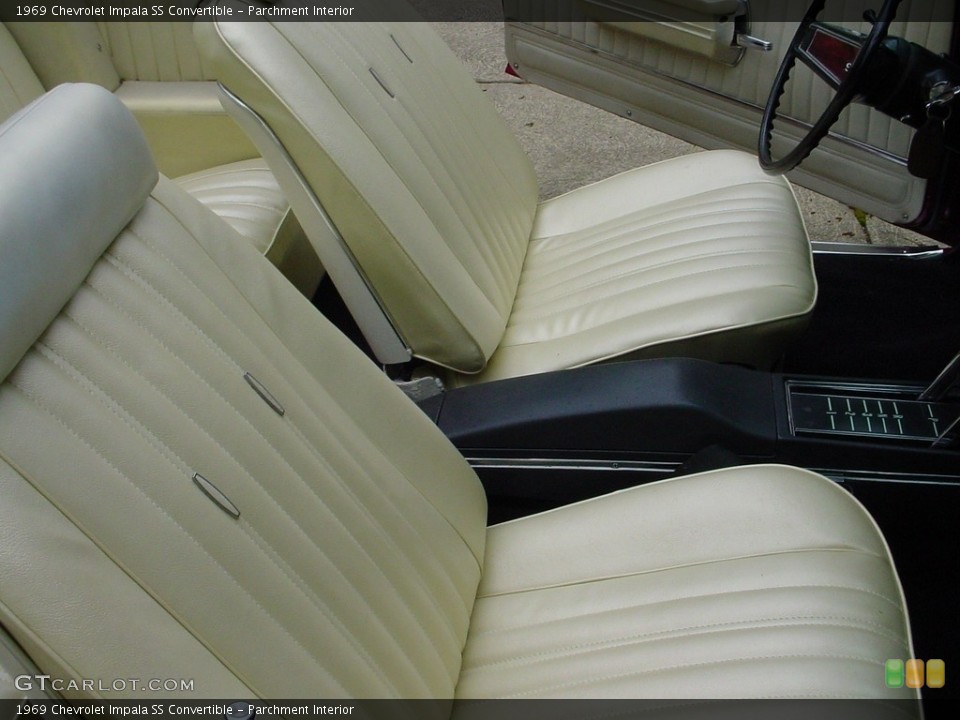 Parchment 1969 Chevrolet Impala Interiors