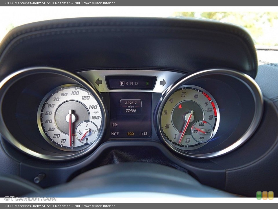 Nut Brown/Black Interior Gauges for the 2014 Mercedes-Benz SL 550 Roadster #140006584