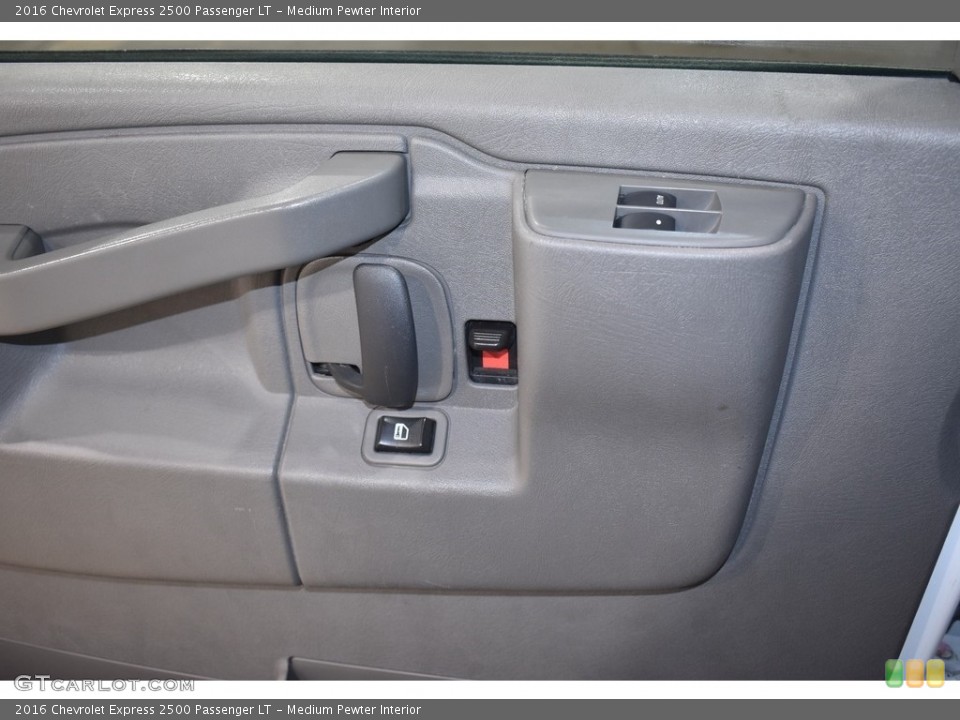 Medium Pewter Interior Door Panel for the 2016 Chevrolet Express 2500 Passenger LT #140007809