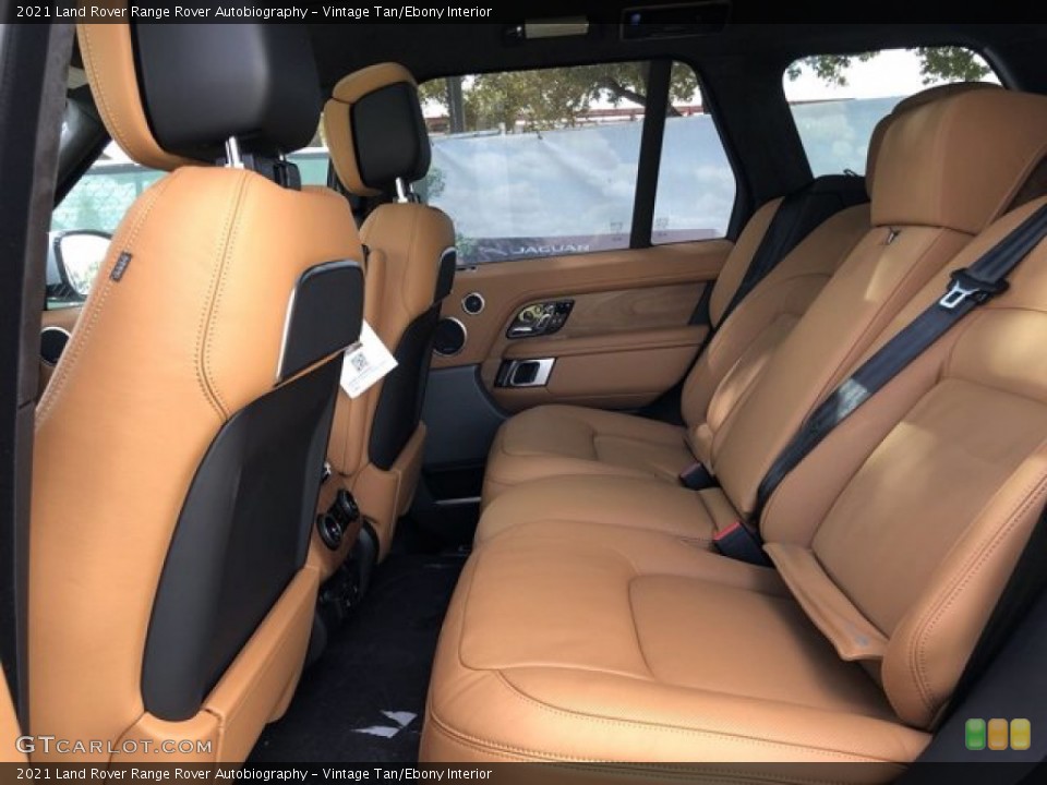 Vintage Tan/Ebony Interior Rear Seat for the 2021 Land Rover Range Rover Autobiography #140009812
