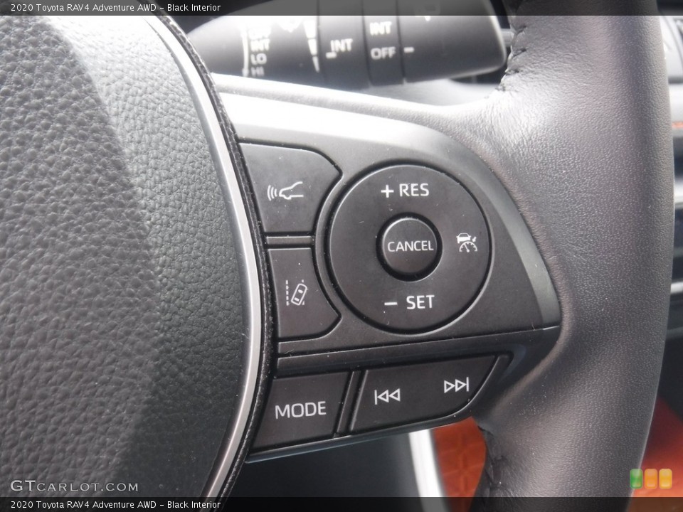 Black Interior Steering Wheel for the 2020 Toyota RAV4 Adventure AWD #140009908