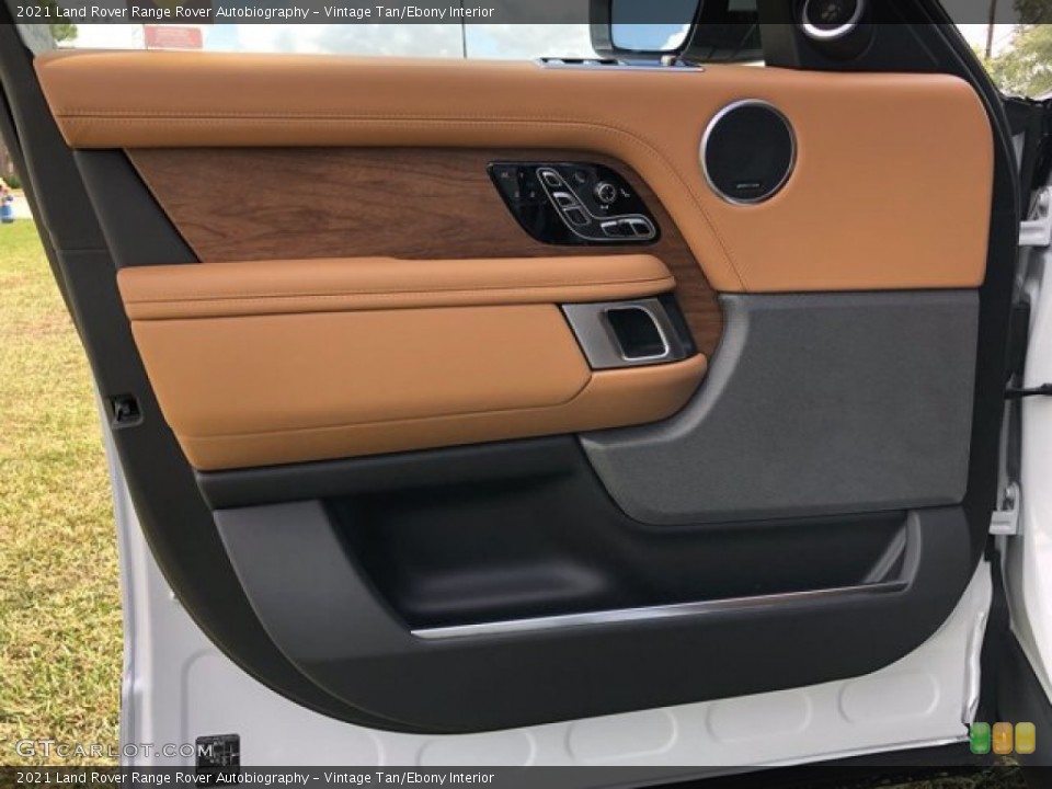 Vintage Tan/Ebony Interior Door Panel for the 2021 Land Rover Range Rover Autobiography #140009953