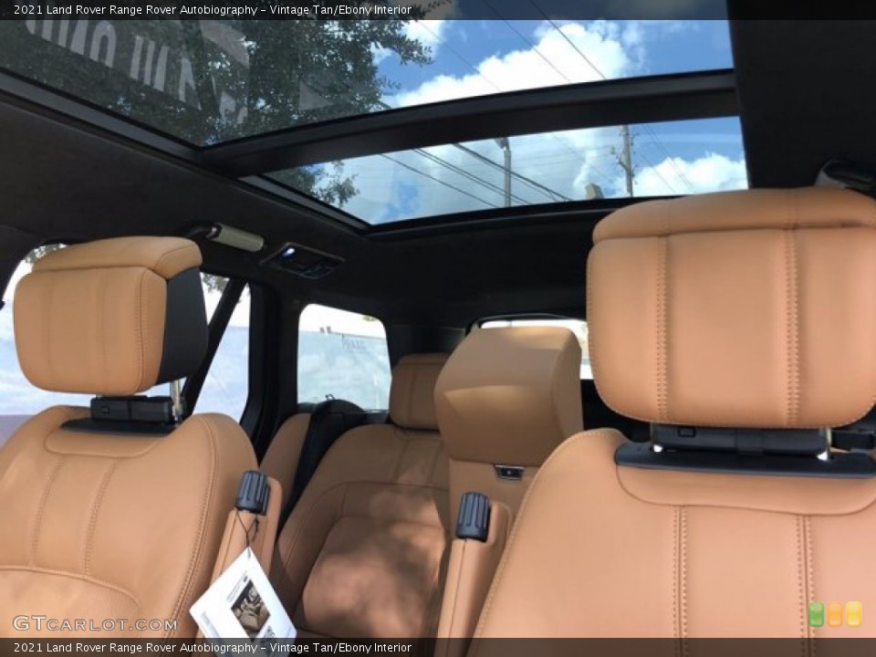 Vintage Tan/Ebony Interior Sunroof for the 2021 Land Rover Range Rover Autobiography #140010226