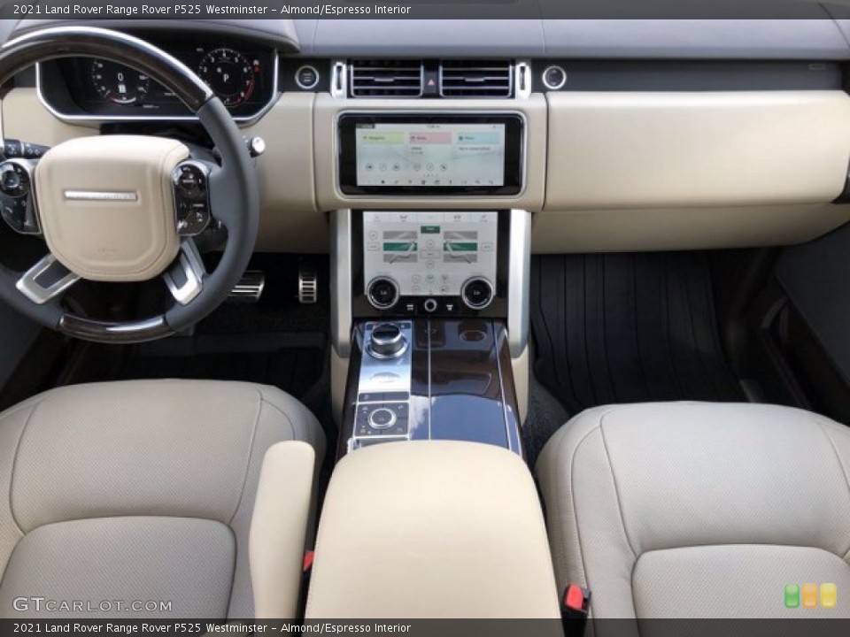Almond/Espresso Interior Dashboard for the 2021 Land Rover Range Rover P525 Westminster #140010372