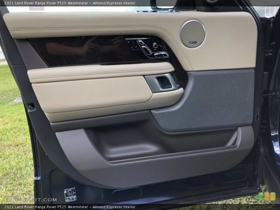Almond/Espresso Interior Door Panel for the 2021 Land Rover Range Rover P525 Westminster #140010493