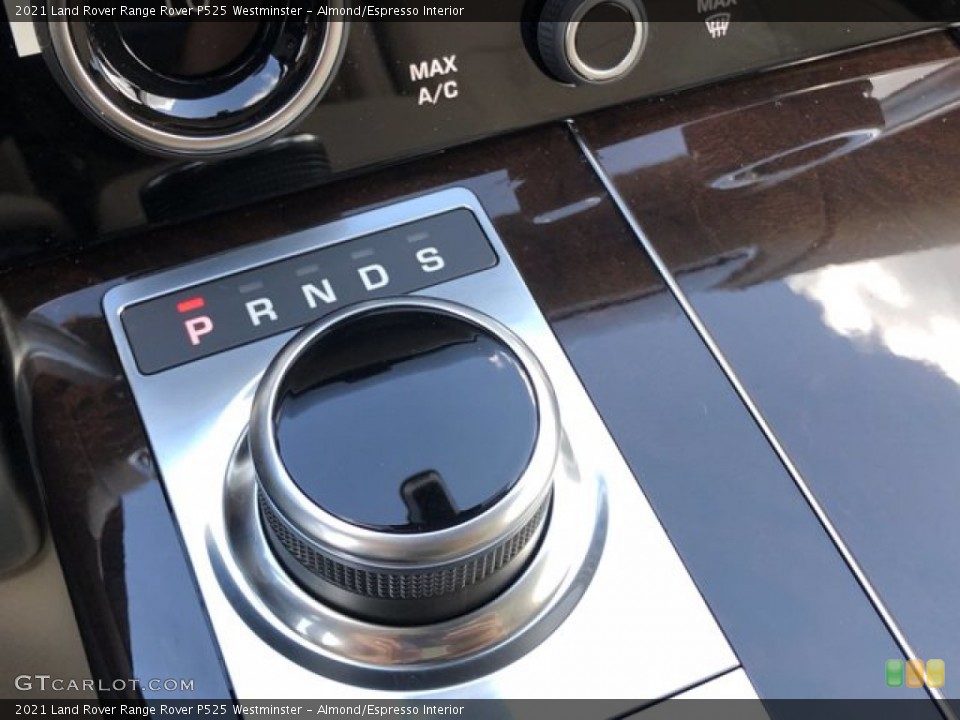 Almond/Espresso Interior Transmission for the 2021 Land Rover Range Rover P525 Westminster #140010742