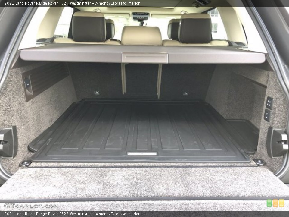 Almond/Espresso Interior Trunk for the 2021 Land Rover Range Rover P525 Westminster #140010808