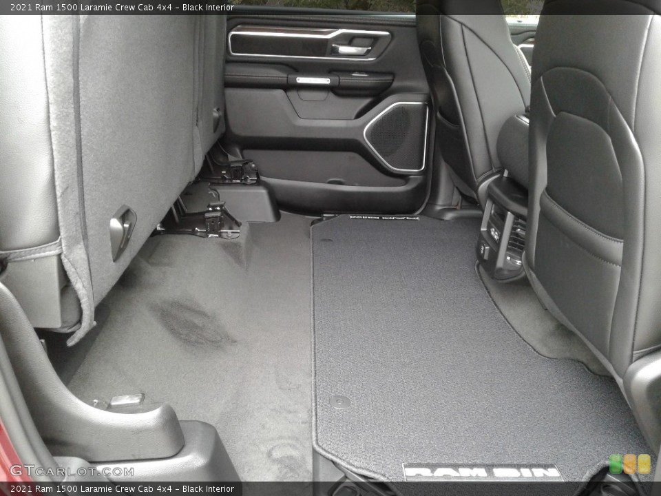 Black Interior Rear Seat for the 2021 Ram 1500 Laramie Crew Cab 4x4 #140011165