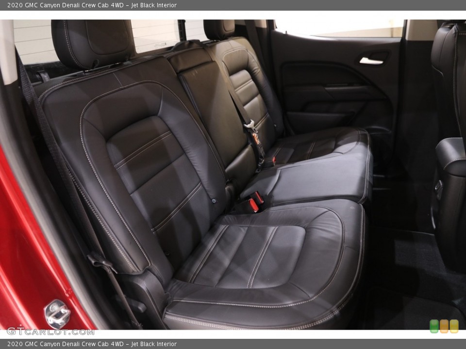 Jet Black Interior Rear Seat for the 2020 GMC Canyon Denali Crew Cab 4WD #140015284
