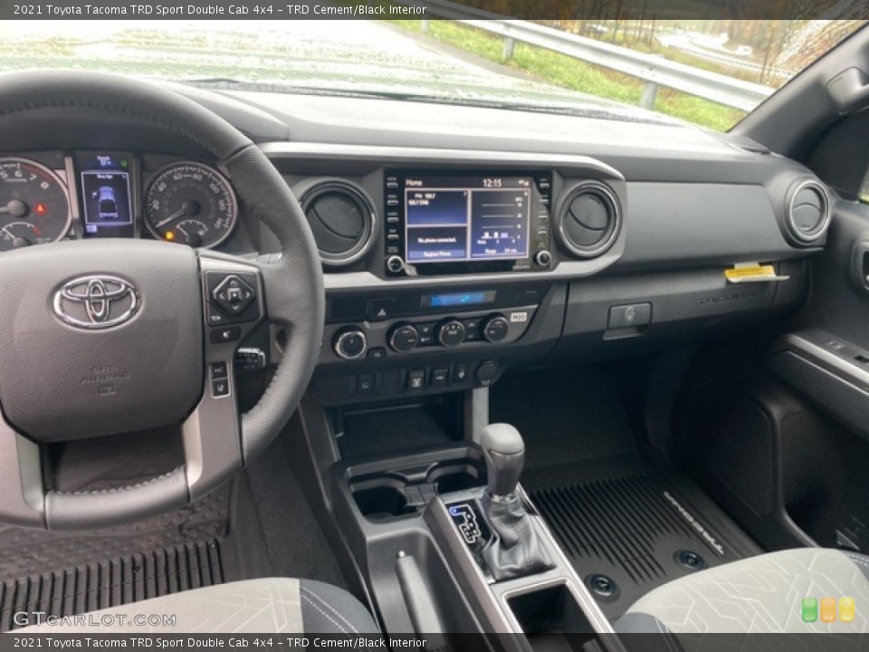 TRD Cement/Black Interior Dashboard for the 2021 Toyota Tacoma TRD Sport Double Cab 4x4 #140017838