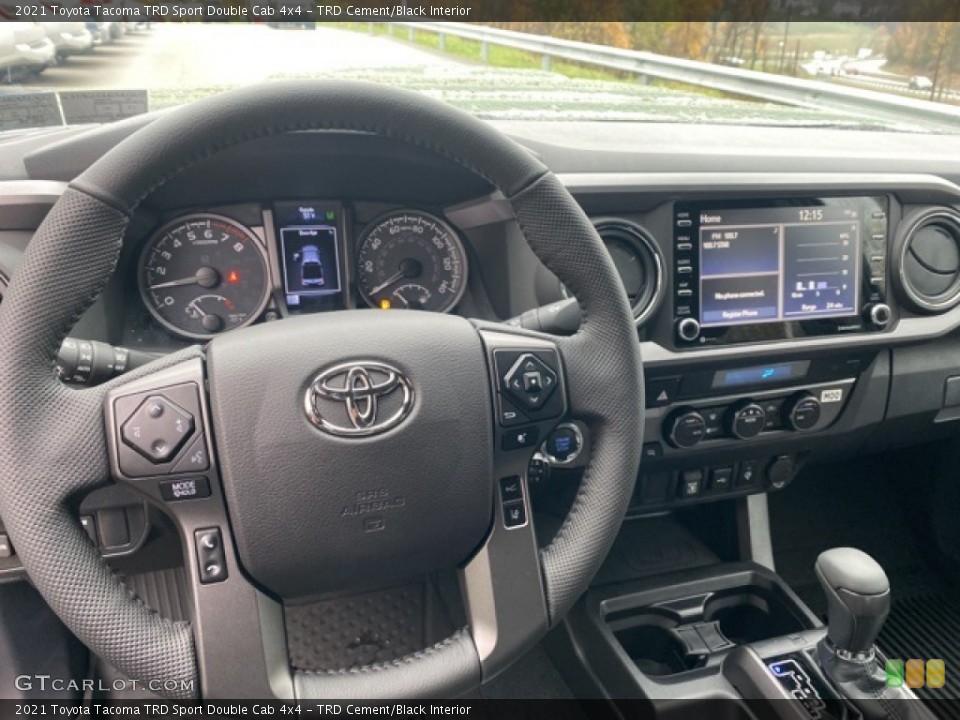 TRD Cement/Black Interior Dashboard for the 2021 Toyota Tacoma TRD Sport Double Cab 4x4 #140017904