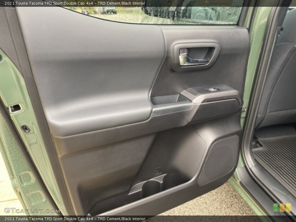 TRD Cement/Black Interior Door Panel for the 2021 Toyota Tacoma TRD Sport Double Cab 4x4 #140018360