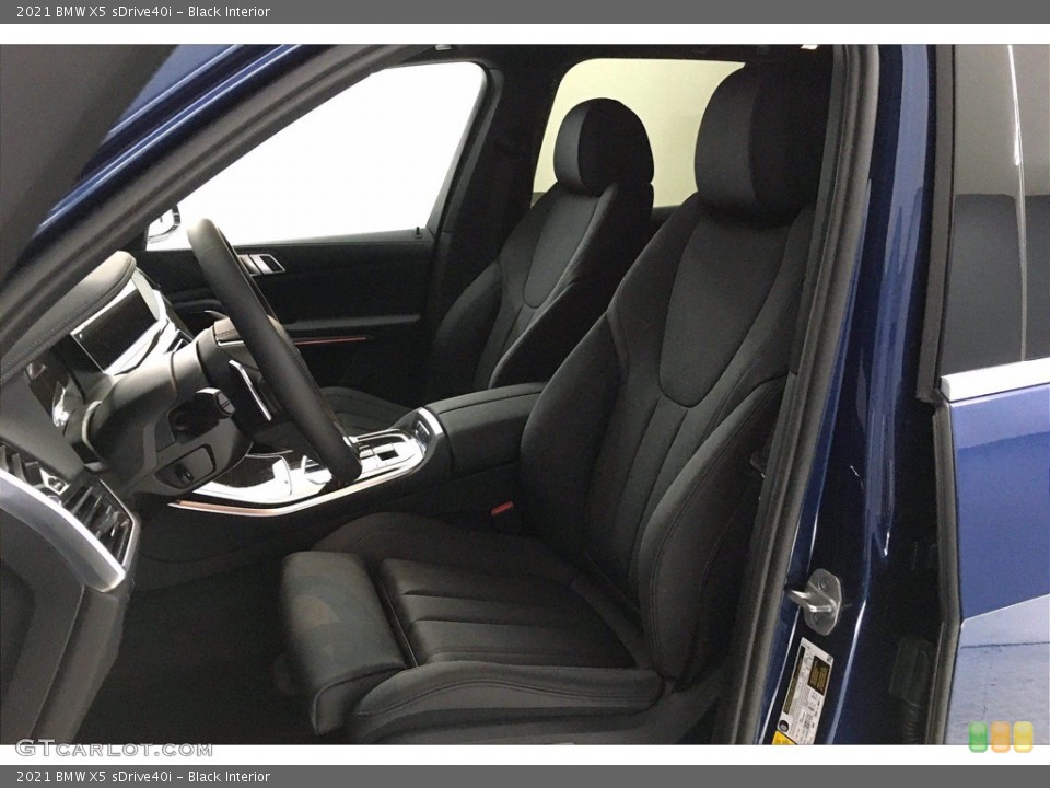 Black 2021 BMW X5 Interiors