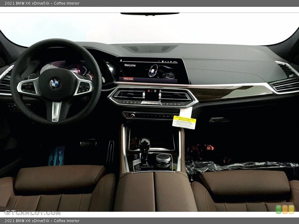 Coffee Interior Dashboard for the 2021 BMW X6 xDrive50i #140019515