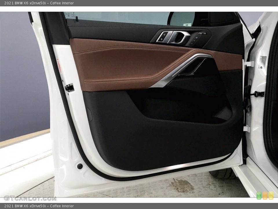 Coffee Interior Door Panel for the 2021 BMW X6 xDrive50i #140019749