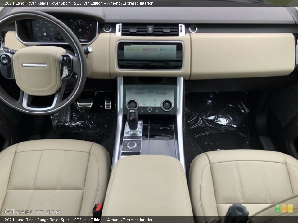Almond/Espresso Interior Photo for the 2021 Land Rover Range Rover Sport HSE Silver Edition #140020151