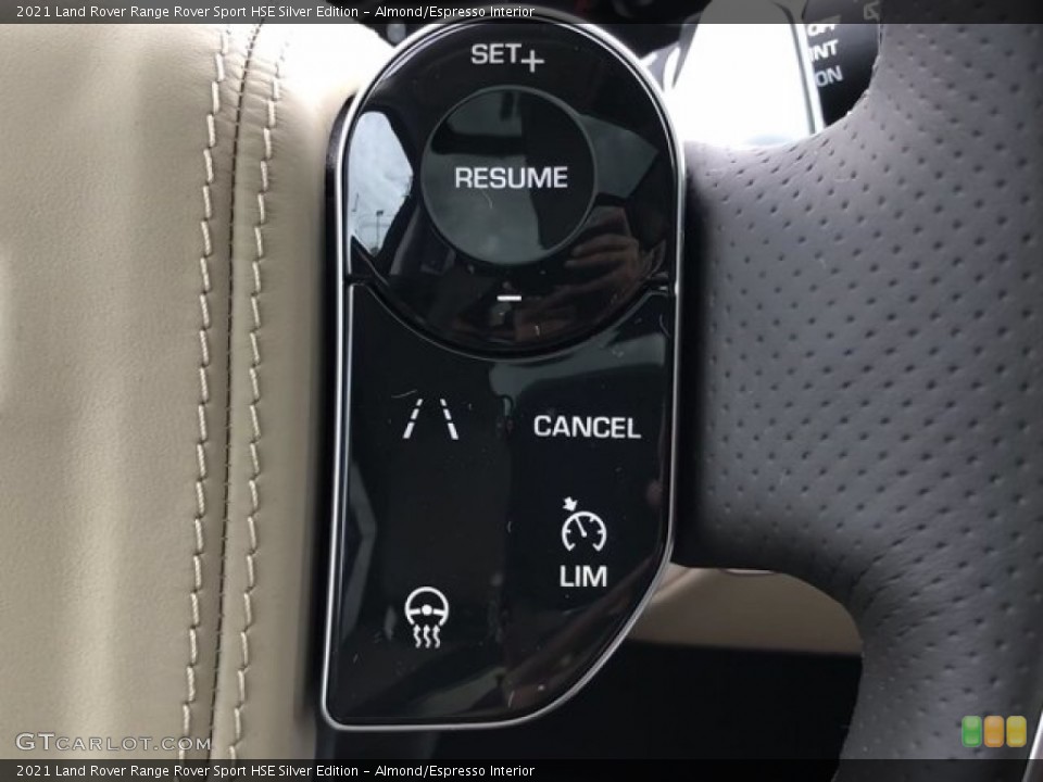 Almond/Espresso Interior Steering Wheel for the 2021 Land Rover Range Rover Sport HSE Silver Edition #140020409