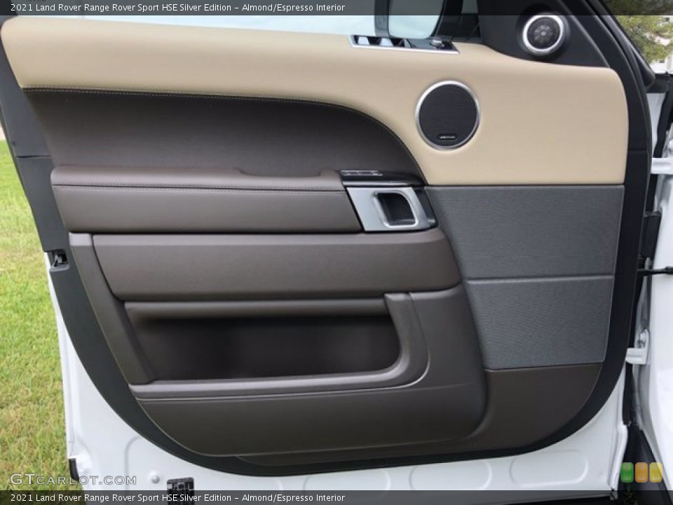 Almond/Espresso Interior Door Panel for the 2021 Land Rover Range Rover Sport HSE Silver Edition #140020452