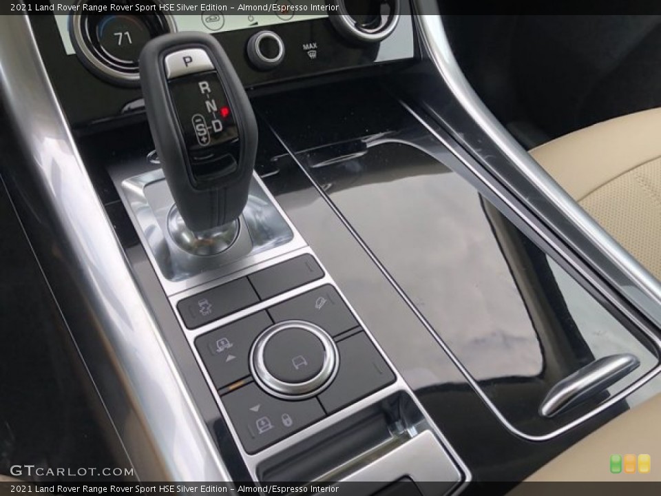 Almond/Espresso Interior Transmission for the 2021 Land Rover Range Rover Sport HSE Silver Edition #140020693