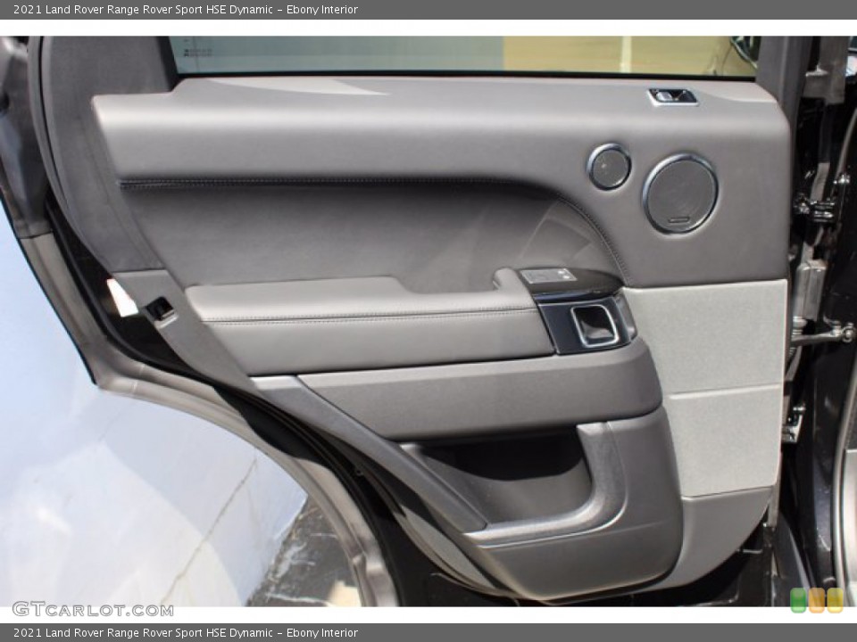 Ebony Interior Door Panel for the 2021 Land Rover Range Rover Sport HSE Dynamic #140021336