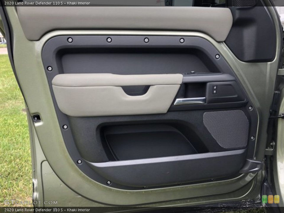 Khaki Interior Door Panel for the 2020 Land Rover Defender 110 S #140021702