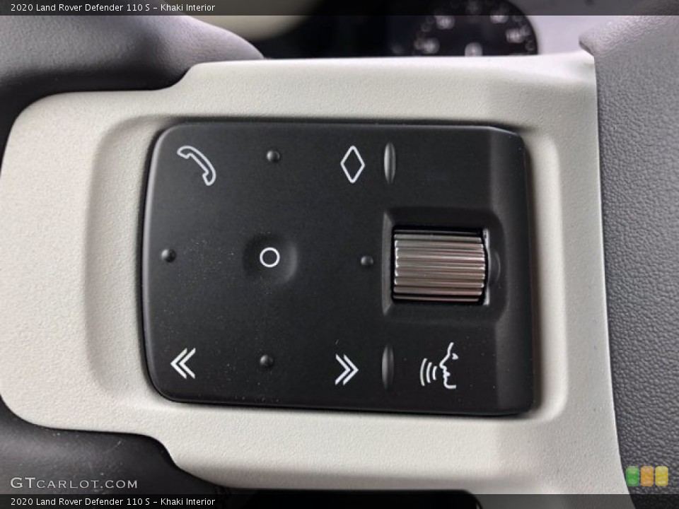 Khaki Interior Steering Wheel for the 2020 Land Rover Defender 110 S #140021741