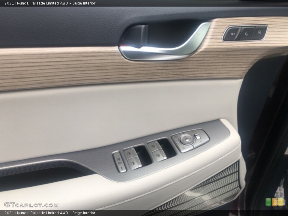 Beige Interior Door Panel for the 2021 Hyundai Palisade Limited AWD #140024168